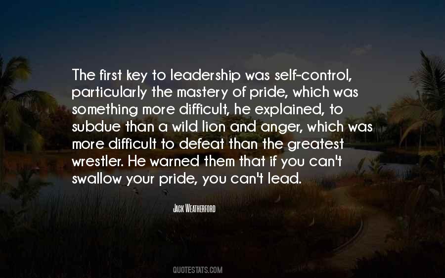 Key Leadership Quotes #681093