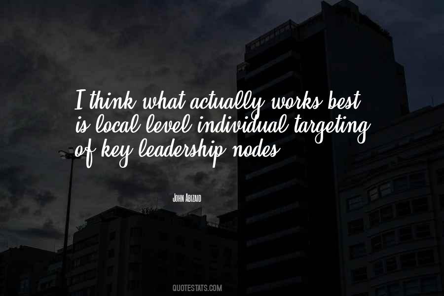 Key Leadership Quotes #77703