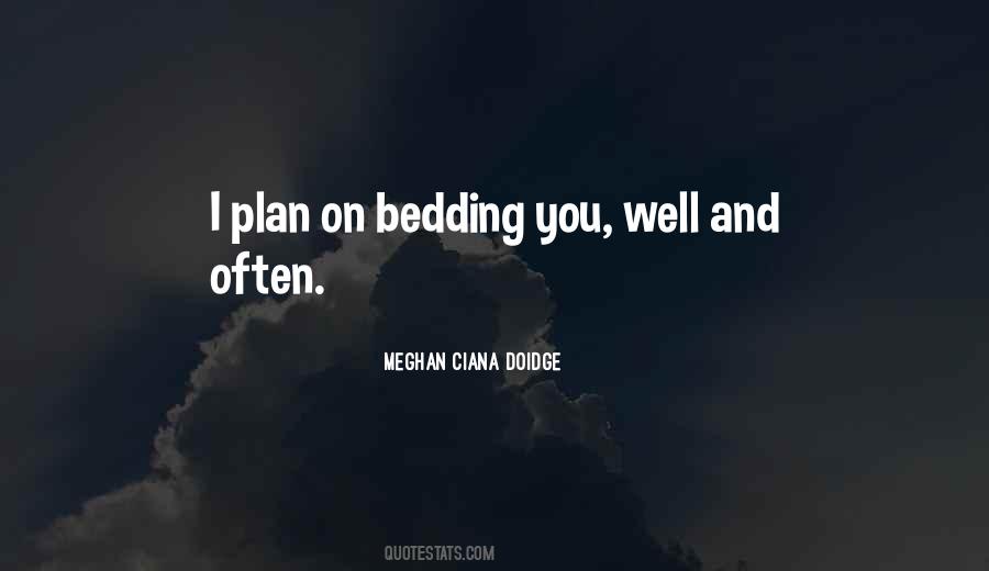 The Bedding Quotes #1425468