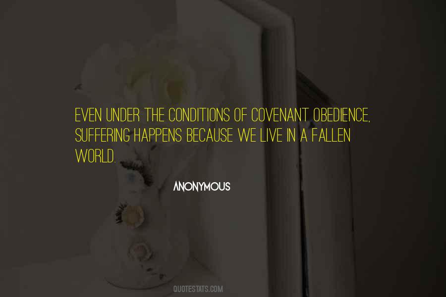 We Live In A Fallen World Quotes #1035738