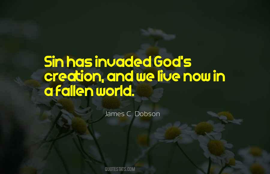 We Live In A Fallen World Quotes #1304208