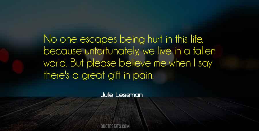 We Live In A Fallen World Quotes #1387186