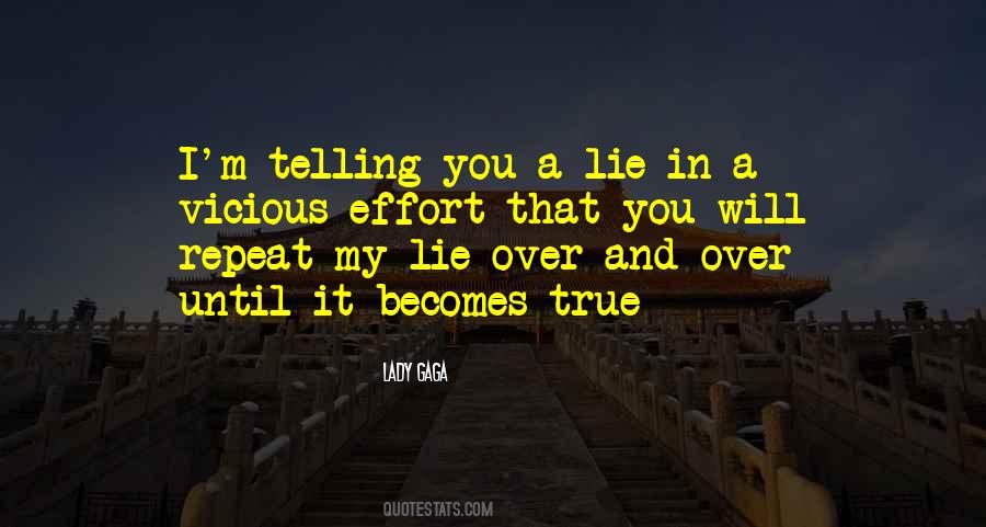 True Lie Quotes #1417257