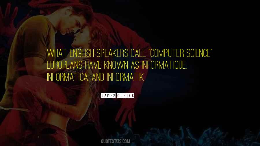 English Speakers Quotes #1715114