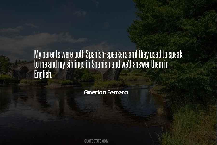 English Speakers Quotes #1859015