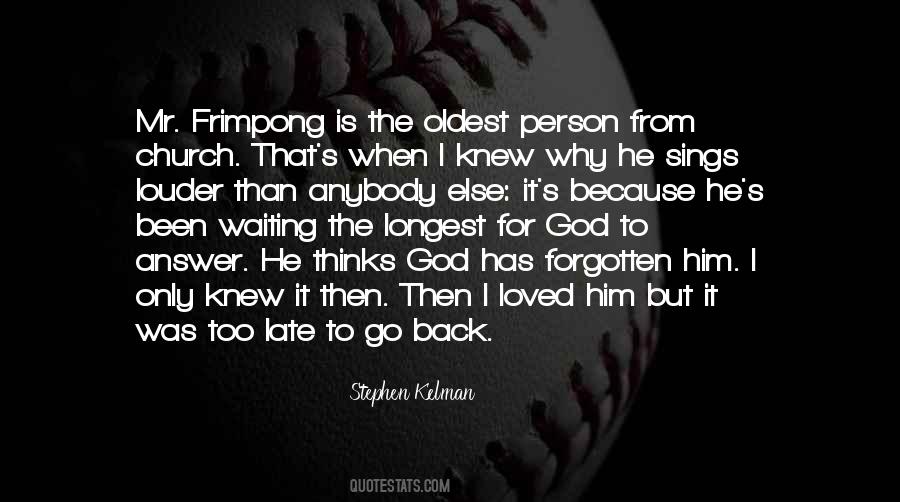 Mr Church Quotes #597812