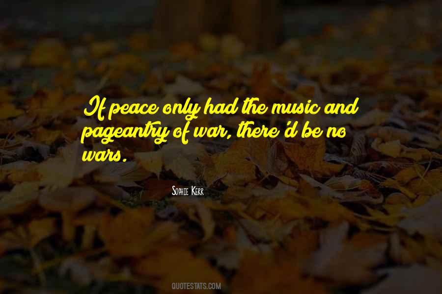 Quotes About Peace And Music #820183