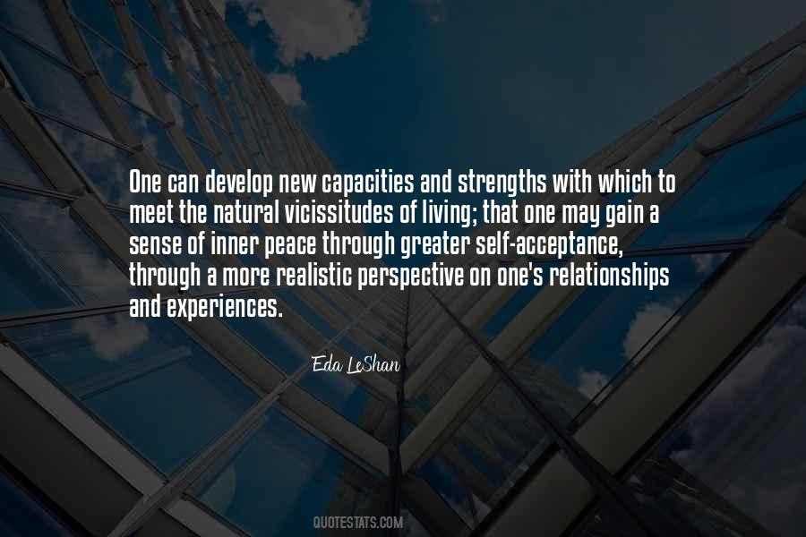 Peace And Acceptance Quotes #1089849