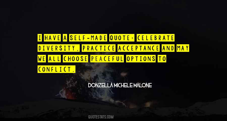 Peace And Acceptance Quotes #161926