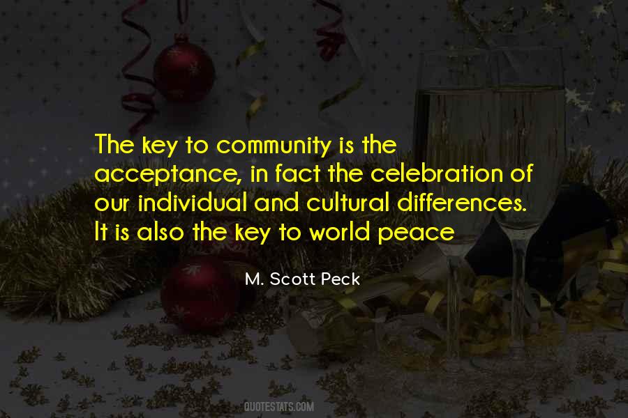 Peace And Acceptance Quotes #1635112