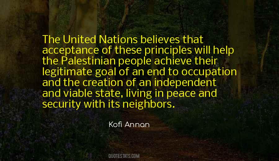Peace And Acceptance Quotes #1674230