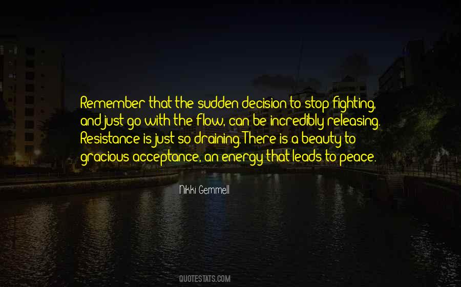 Peace And Acceptance Quotes #1690000