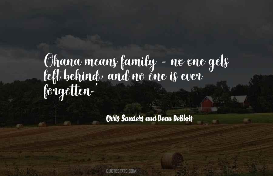 Ohana Means Quotes #492601 Ohana Means Quotes #492601