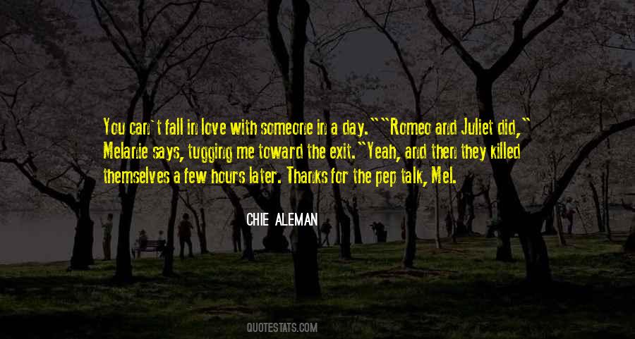 You Fall For Someone Quotes #1013422