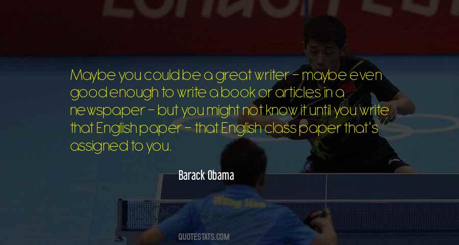 Obama Great Quotes #109827