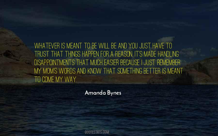 Whatever Will Happen Quotes #1569980