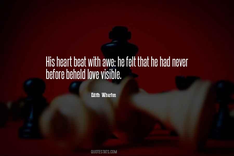 Heart Beat Love Quotes #1224565