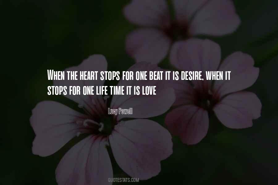 Heart Beat Love Quotes #648791