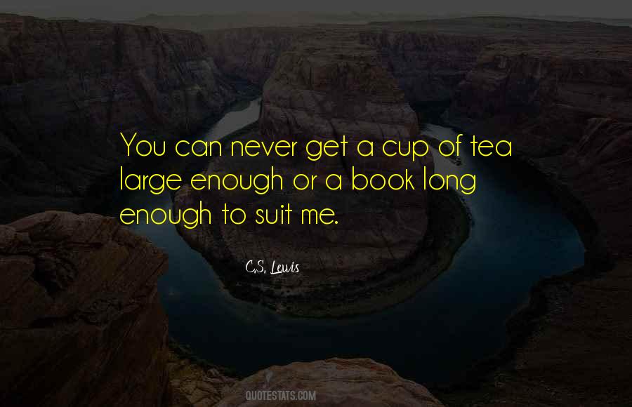 Tea And Reading Quotes #1277689