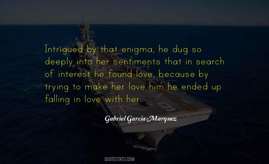 Enigma Love Quotes #689284