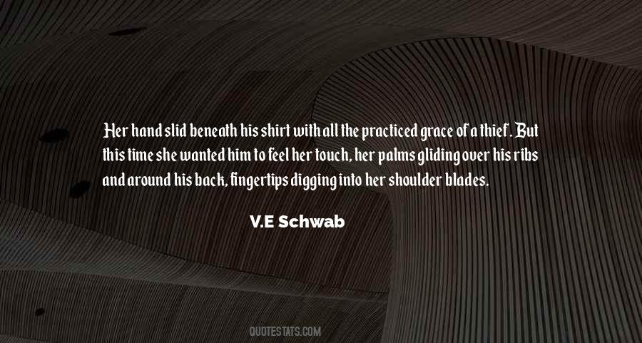 Quotes About The Touch Of A Hand #309900