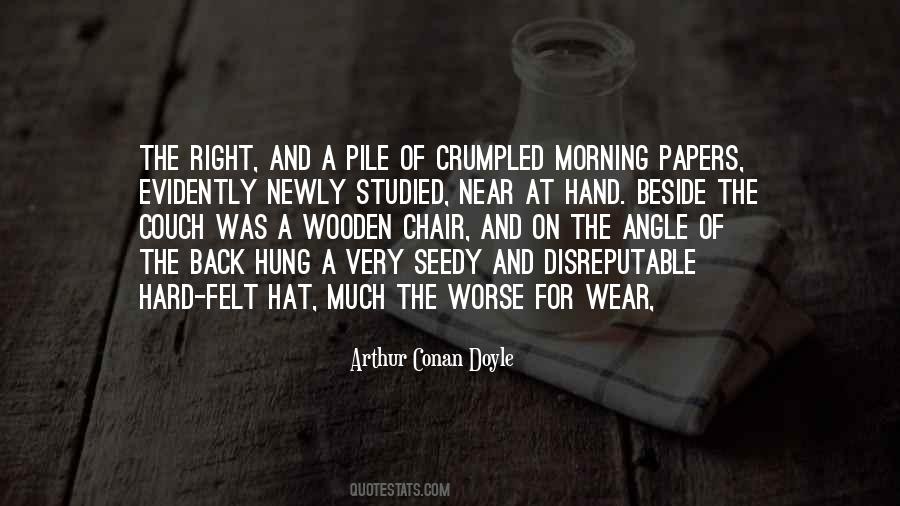 Wear Your Hat Quotes #44682