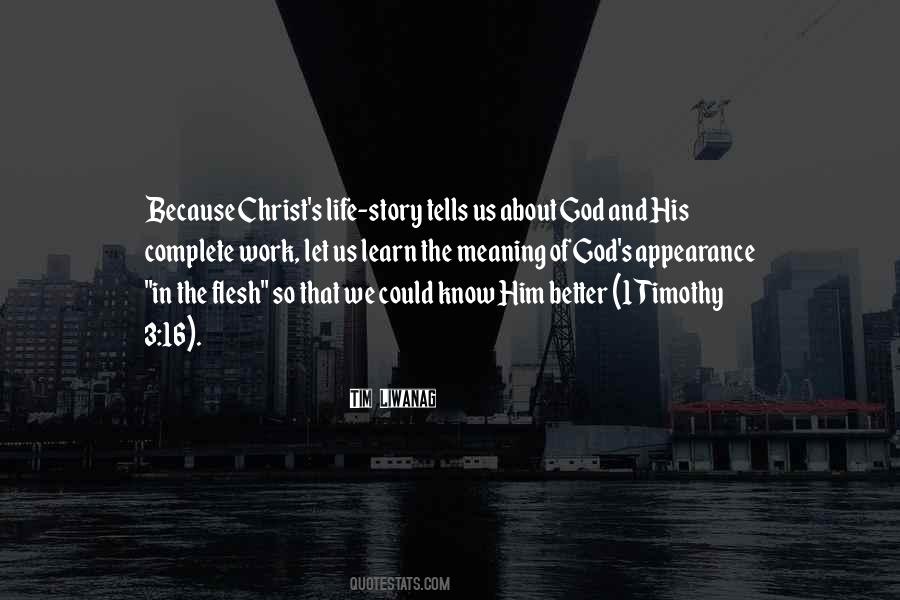 Quotes About The Life Of Jesus Christ #562313