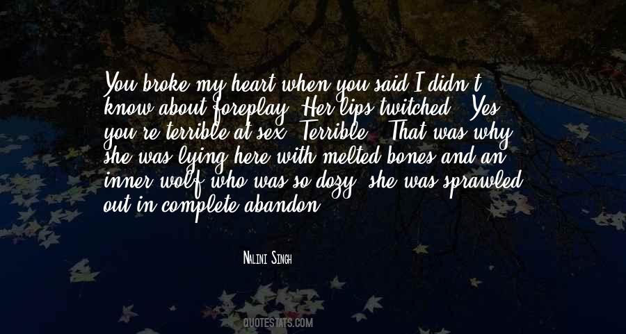 Complete Heart Quotes #1386243