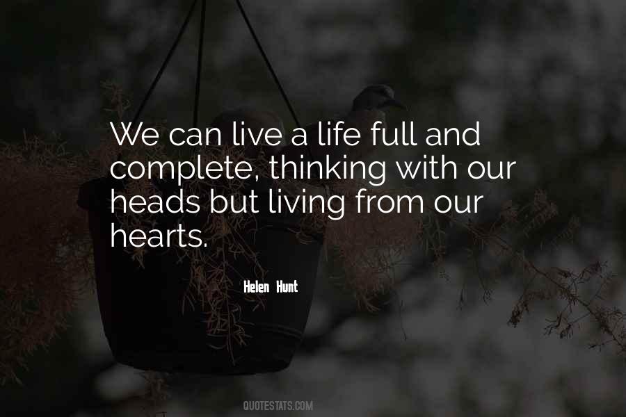 Complete Heart Quotes #1606749