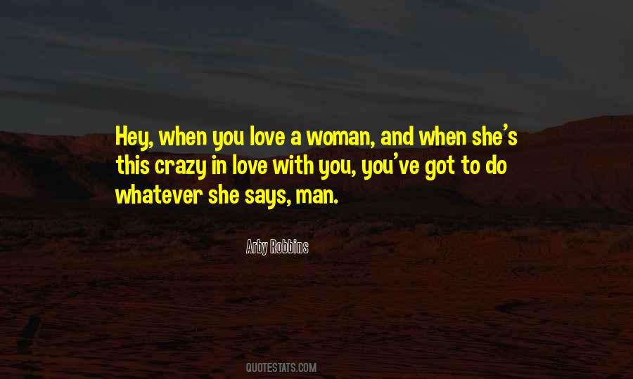 Love A Woman Quotes #811005