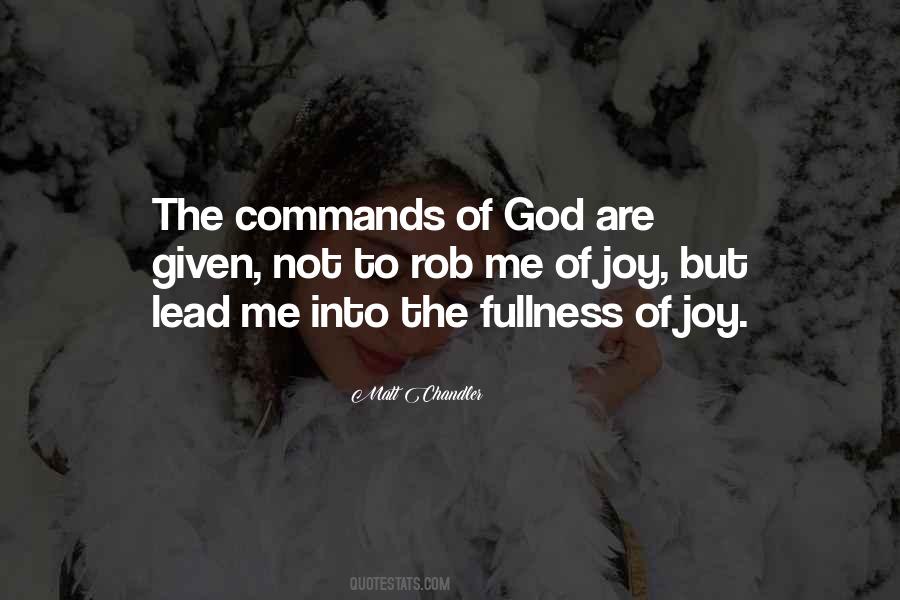 God Lead Quotes #505331