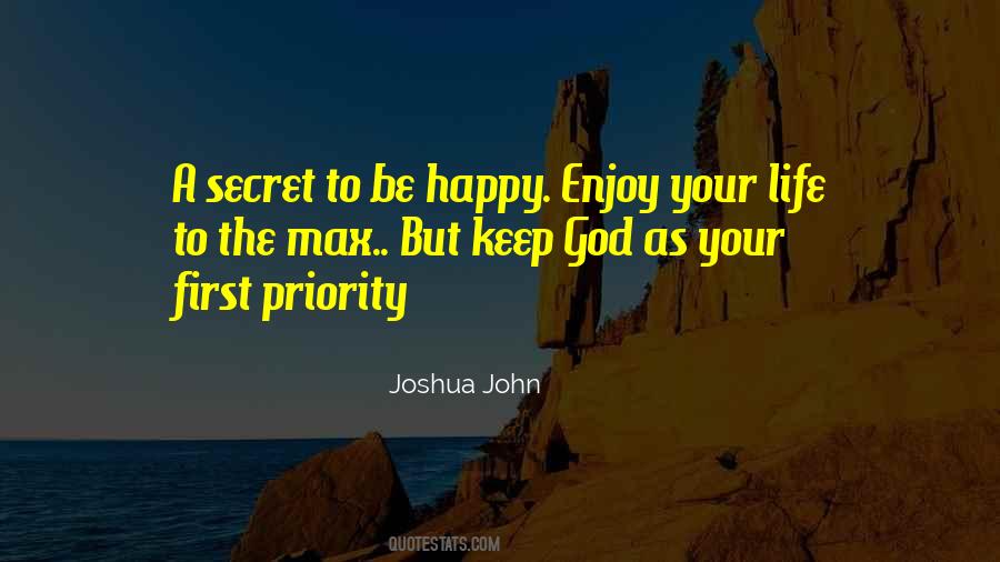 Enjoy Life And Be Happy Quotes #1691582