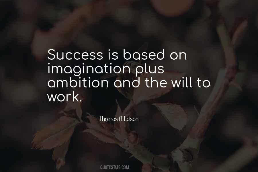 Imagination Success Quotes #1144259