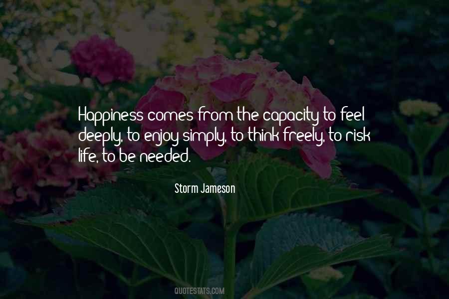 Enjoy Life Happiness Quotes #580668