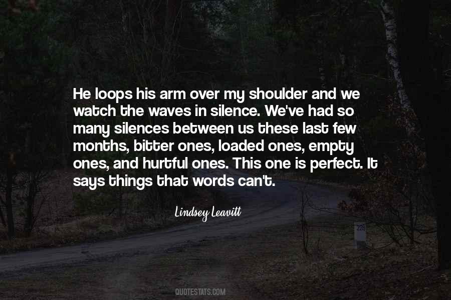 The Silence Between Us Quotes #41604