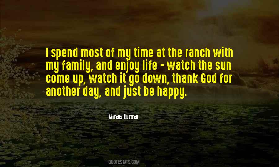 Enjoy Life With God Quotes #106214