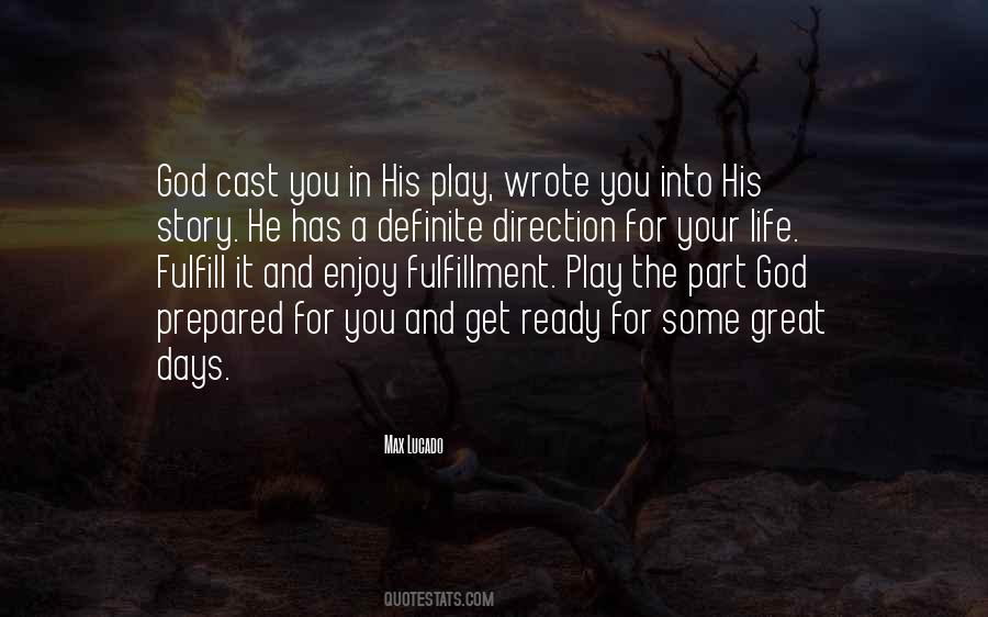 Enjoy Life With God Quotes #1309715