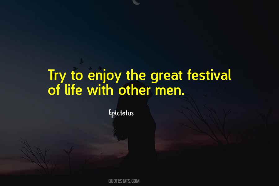 Enjoy Life With Quotes #475597