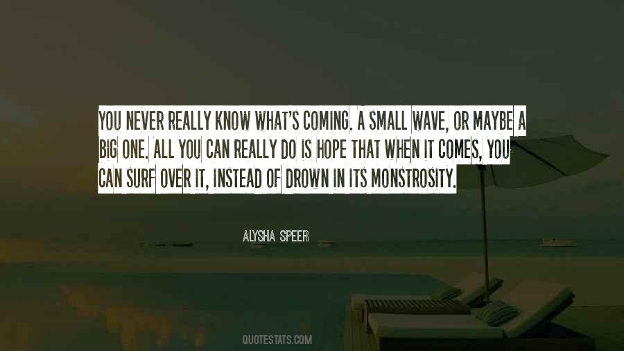Its Never Over Quotes #1721103