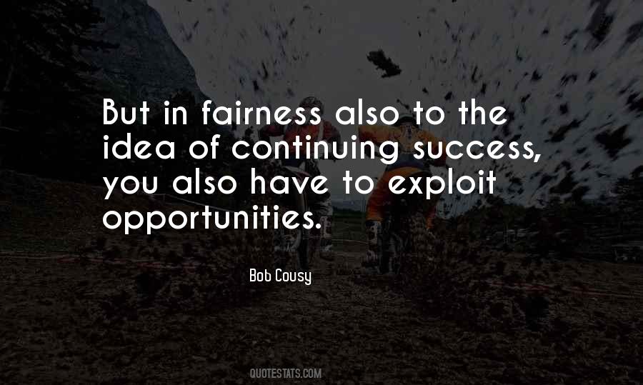 Opportunity Success Quotes #244109