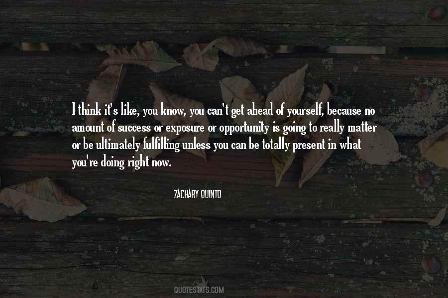 Opportunity Success Quotes #791029