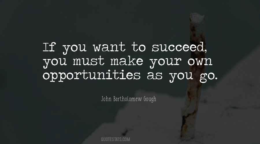 Opportunity Success Quotes #823621
