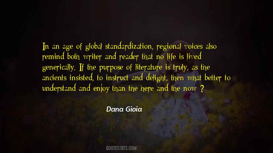 Enjoy The Here And Now Quotes #1730693