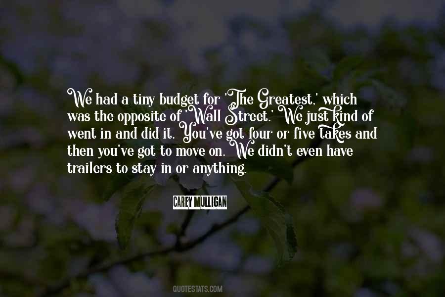 We Have To Move On Quotes #1532441
