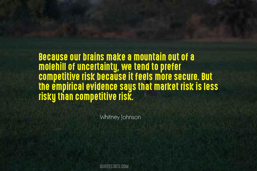 Mountain Out Of A Molehill Quotes #1539912