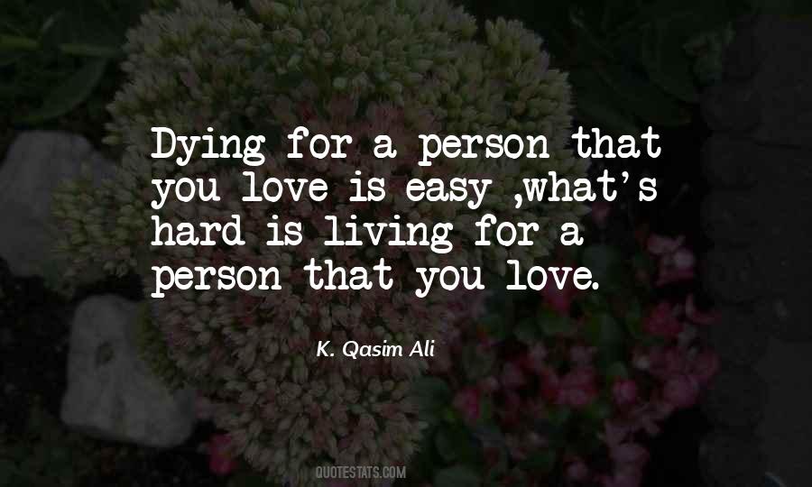 Dying Is Easy Quotes #947184