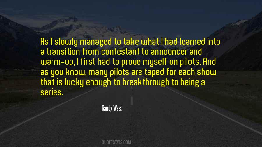 Learned From You Quotes #1155244
