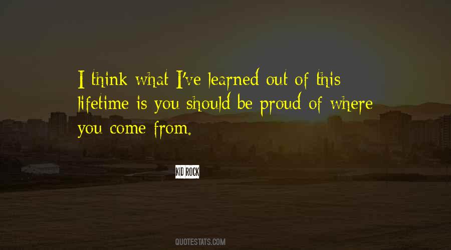 Learned From You Quotes #1278018