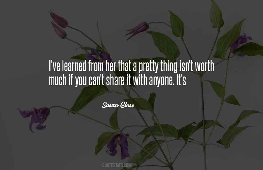 Learned From You Quotes #1441177