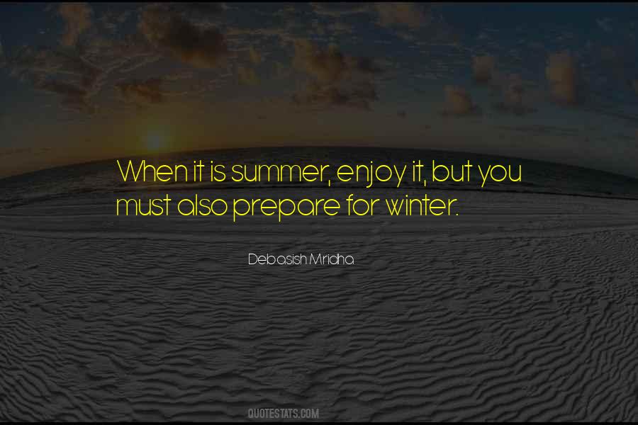 Enjoy The Summer Quotes #1307153